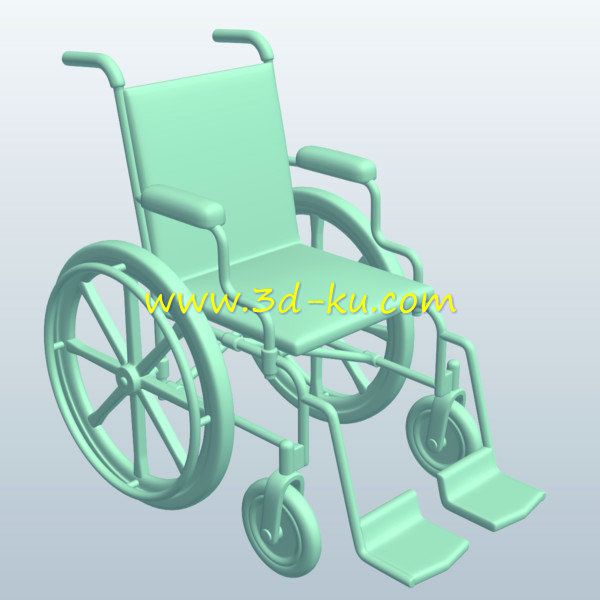 医用轮椅模型的图片1