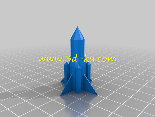 火箭燃料助推器模型的图片1