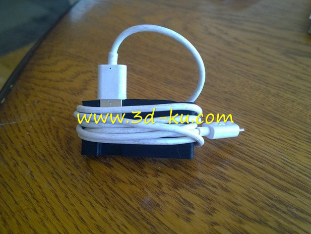 USB数据线缠绕器模型的图片1