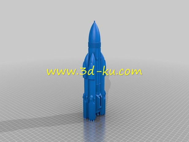 航天飞机火箭连接器模型的图片3