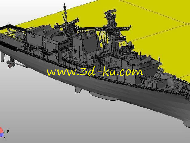 皇家海军护卫舰模型的图片1