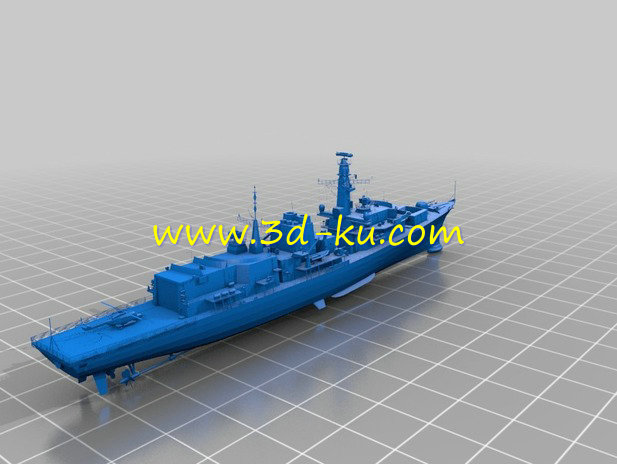 皇家海军护卫舰模型的图片2