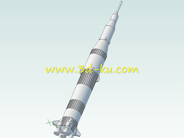 空间火箭 152 毫模型的图片1