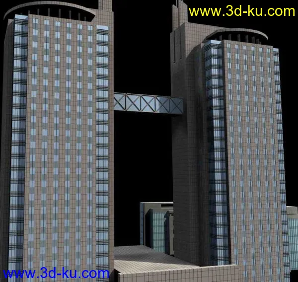 常州政府大楼 可做配楼模型的图片1