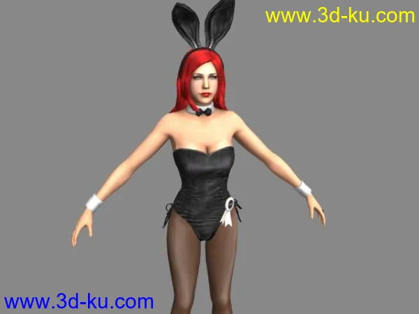 《僵尸围城2》兔女郎模型的图片1