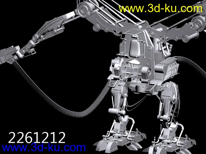 黑客帝国装甲机器人模型的图片1