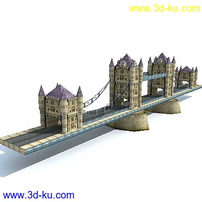 很多人在找的伦敦桥！！模型的图片1