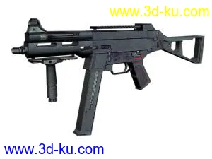 德国HK-45冲锋枪模型的图片1
