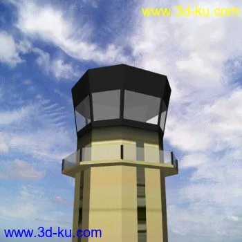 机场塔台模型的图片1
