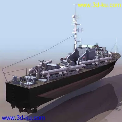 六艘军舰模型的图片2
