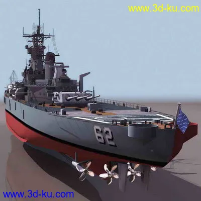 六艘军舰模型的图片4
