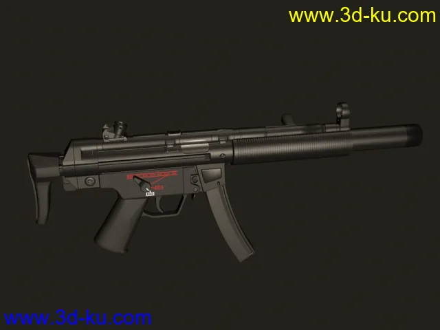 HKMP5SD冲锋枪模型的图片1