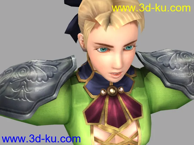 【卡尔共享29】《灵魂力量2》女角色[XBOX游戏机][日本Tecmo]模型的图片3