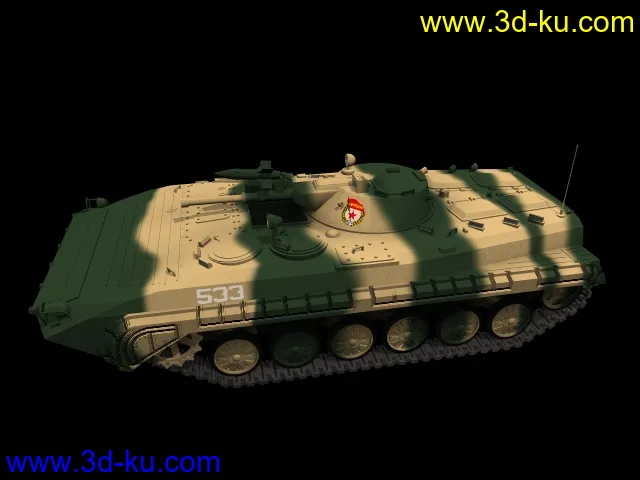 装甲车BMP-1模型的图片1