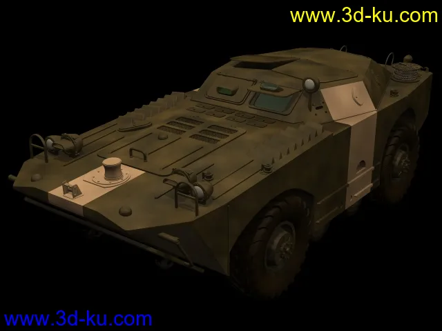 装甲车Brdm1模型的图片1