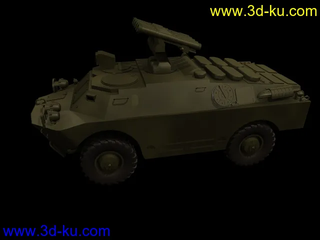 装甲车BRDM3模型的图片1