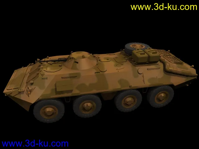 装甲车BTR_70模型的图片1