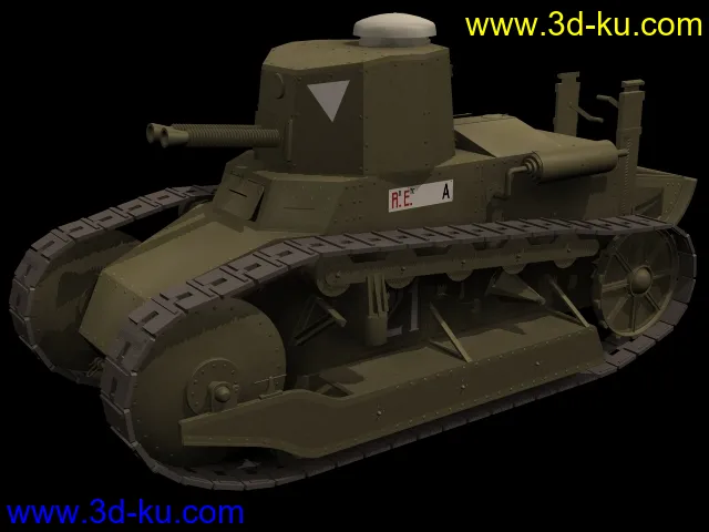 FT3000坦克模型的图片1