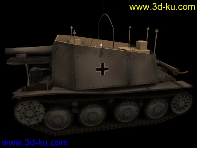 GRILLE装甲车模型的图片1
