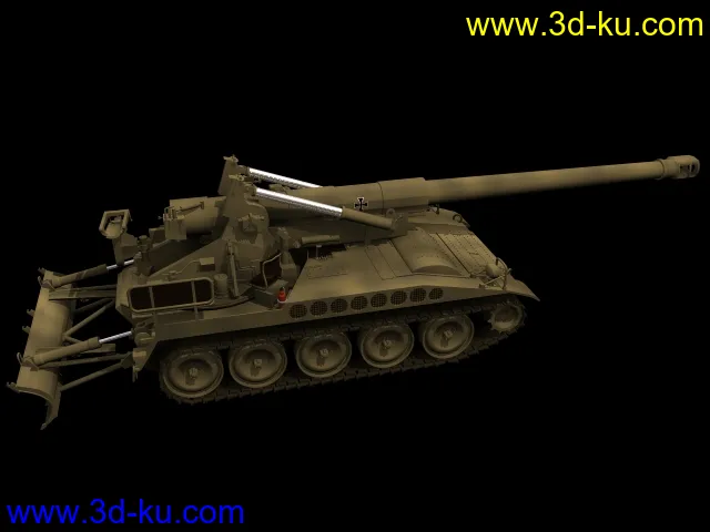 M110A2自行火炮模型的图片1