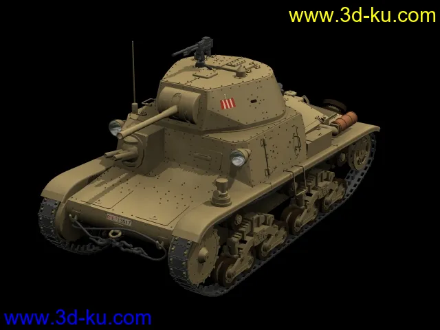 M1340坦克模型的图片1