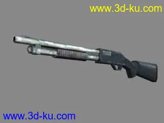 枪支武器：霰弹枪2款（枪托可上膛）＋弹壳模型的图片2