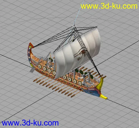 〈地球文明〉里的战船模型的图片1