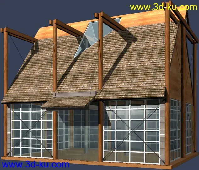 一套室外建筑模型-----------观景台的图片4
