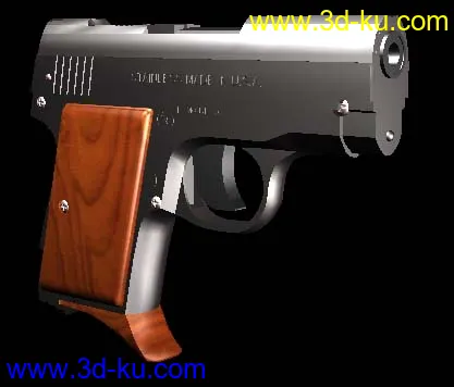 maya武器 枪模型的图片1