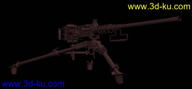 maya武器 枪模型的图片2
