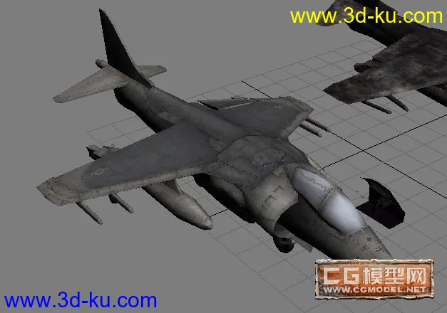 《战地１９４２》鹞式战机模型的图片1