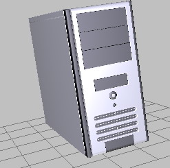 几个电脑机箱模型的图片3