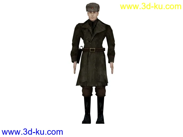 男性 Comrade soviet soldier模型的图片1