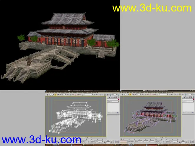 中国古代建筑房子之③模型的图片2