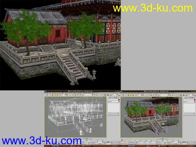 中国古代建筑房子之③模型的图片3