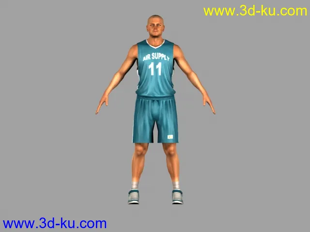 篮球队员模型的图片1