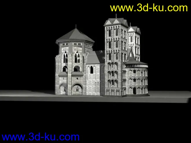 几个城堡3d实景模型的图片3