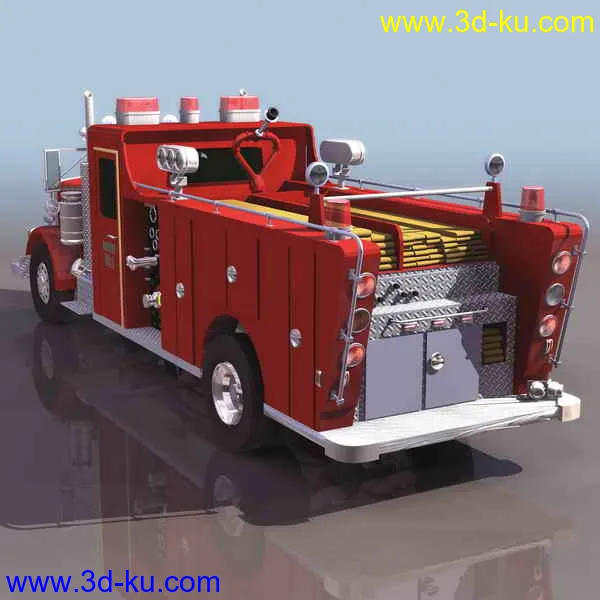 新人发帖，一个消防车模型的图片1