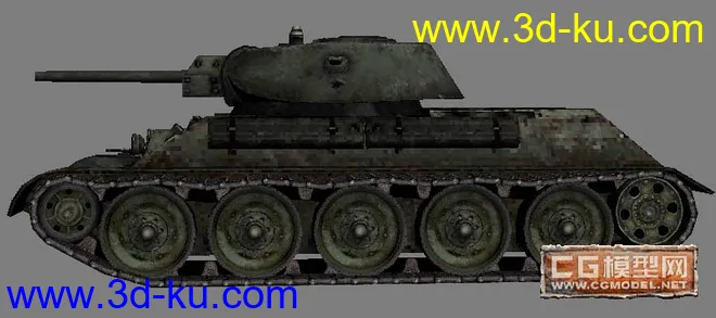 《战地１９４２》T34-76模型的图片1