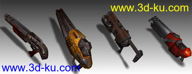 Quake 3 武器模型的图片1