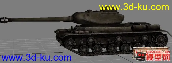 《战地１９４２》苏军SI2重型坦克模型的图片1