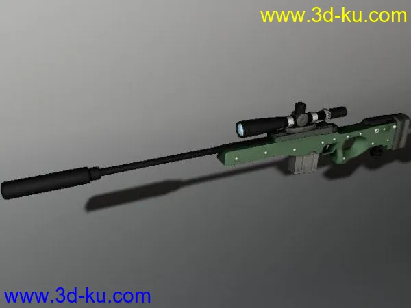 AWP狙击步模型（附带材质）的图片1