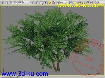 发一颗游戏中用的树 ：）模型的图片1