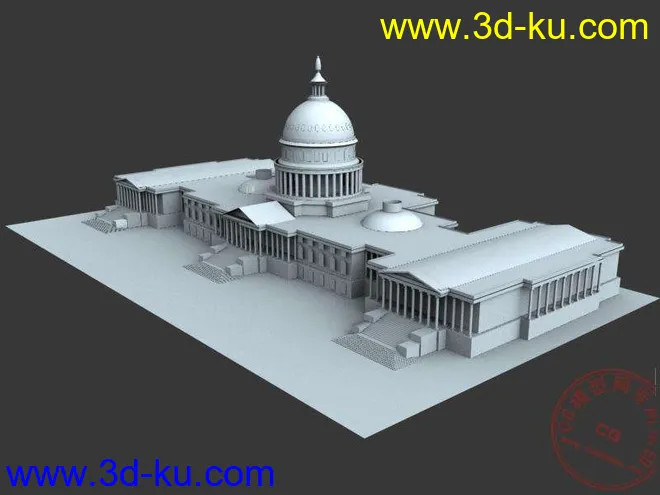 类似白宫的建筑模型的图片1