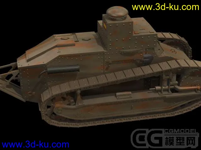 坦克模型12个，MAX7以上的图片2