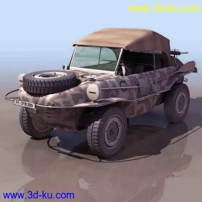 军用车辆~！3Ds模型的图片2