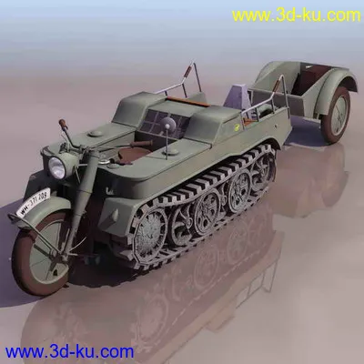 军用车辆~！3Ds模型的图片3