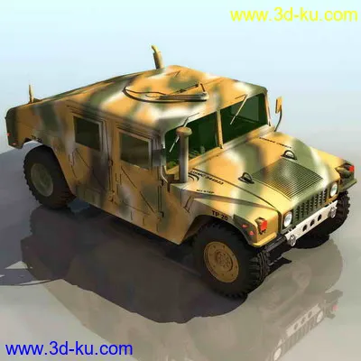 军用车辆~！3Ds模型的图片5