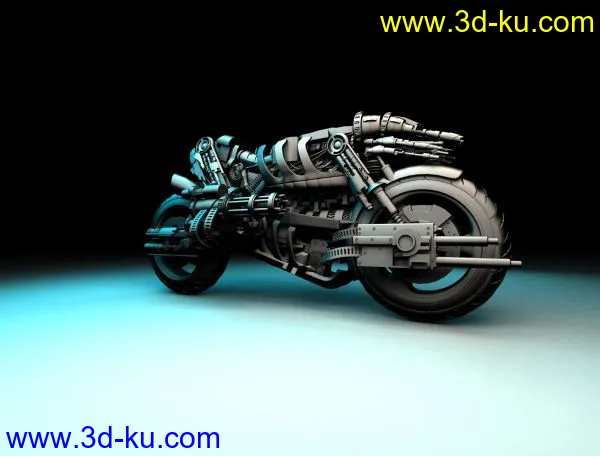 新作的摩托车终结者细节还在继续先发一版（非诚勿扰）模型的图片3