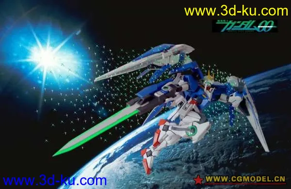 GN-004 Gundam Nadleeh模型的图片2